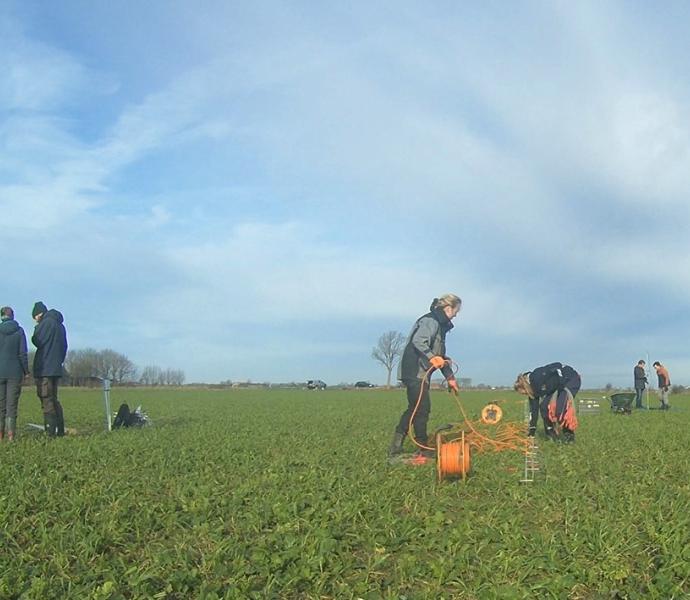 Veldmetingen still uit het filmpje