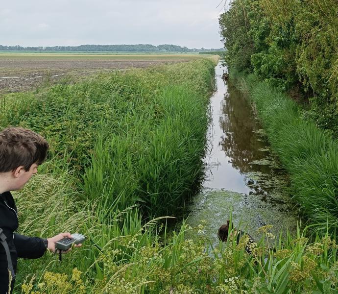  EC-metingen voor Dijkwater 